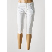 PEPE JEANS - Corsaire blanc en coton - Femme - Taille W25 - Modz