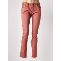 GARCIA - Pantalon slim orange en coton - Femme - Taille TU - Modz