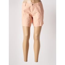 GARCIA - Short orange en lin - Femme - Taille 42 - Modz