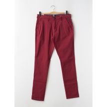 PETROL INDUSTRIES - Pantalon chino rouge en coton - Homme - Taille TU - Modz