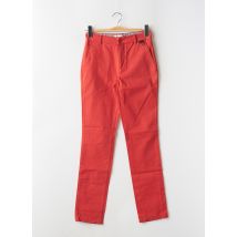 ELEVEN PARIS - Pantalon chino orange en coton - Homme - Taille W27 - Modz