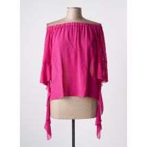 ARBIGLI - Blouse rose en polyester - Femme - Taille 42 - Modz