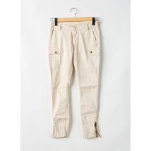 LE TEMPS DES CERISES - Pantalon cargo beige en coton - Fille - Taille TU - Modz