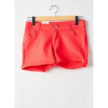 PEPE JEANS - Short rouge en coton - Fille - Taille TU - Modz