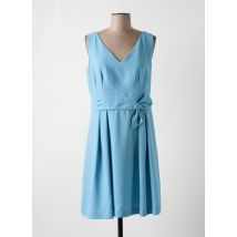 KOCCA - Robe mi-longue bleu en polyester - Femme - Taille 40 - Modz