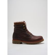 PANAMA JACK - Bottines/Boots marron en cuir - Homme - Taille 41 - Modz