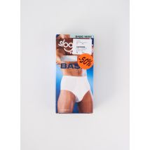 SLOGGI - Slip blanc en coton - Homme - Taille S - Modz