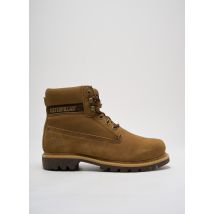CAT - Bottines/Boots marron en cuir - Homme - Taille 41 - Modz