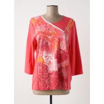 SIGNATURE - T-shirt rose en coton - Femme - Taille 40 - Modz