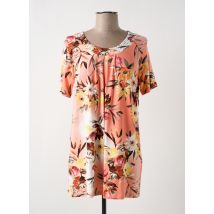 MARINELLO - T-shirt orange en viscose - Femme - Taille 36 - Modz