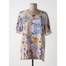 MASSANA - Blouse bleu en viscose - Femme - Taille 42 - Modz