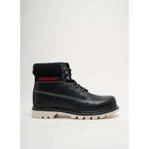 CAT - Bottines/Boots noir en cuir - Homme - Taille 41 - Modz