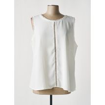 GABRIELLE - Top beige en polyester - Femme - Taille 46 - Modz