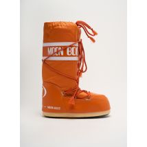 MOON BOOT - Bottes orange en textile - Femme - Taille 39 - Modz
