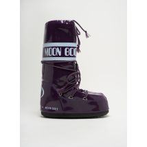 MOON BOOT - Bottes violet en textile - Femme - Taille 39 - Modz