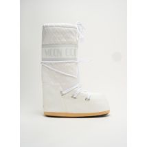 MOON BOOT - Bottes blanc en textile - Femme - Taille 39 - Modz