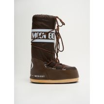 MOON BOOT - Bottes marron en textile - Femme - Taille 39 - Modz