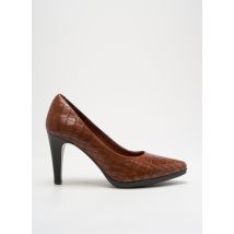 KARSTON - Escarpins marron en cuir - Femme - Taille 36 - Modz