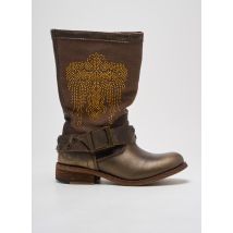 REPUBLYKA - Bottines/Boots marron en textile - Femme - Taille 36 - Modz