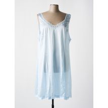 LINGERIE ELIZABETH - Nuisette/combinette bleu en polyester - Femme - Taille 50 - Modz