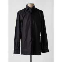 MARVELIS - Chemise manches longues noir en coton - Homme - Taille S - Modz