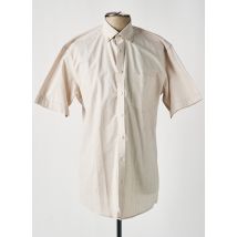 BEN GREEN - Chemise manches courtes beige en coton - Homme - Taille M - Modz