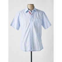 TBS - Chemise manches courtes bleu en coton - Homme - Taille M - Modz