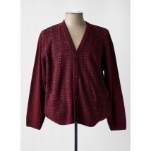 PAUL RHODAMEL - Gilet manches longues rouge en acrylique - Homme - Taille 3XL - Modz