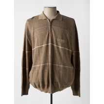 PAUL RHODAMEL - Pull marron en acrylique - Homme - Taille 5XL - Modz
