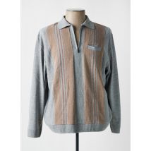 RHODAMEL - Pull gris en acrylique - Homme - Taille 4XL - Modz
