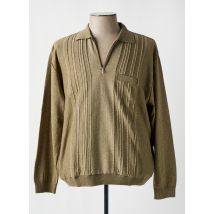 PAUL RHODAMEL - Pull vert en coton - Homme - Taille 5XL - Modz