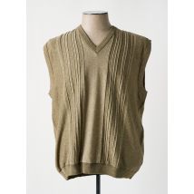 PAUL RHODAMEL - Pull vert en coton - Homme - Taille 5XL - Modz