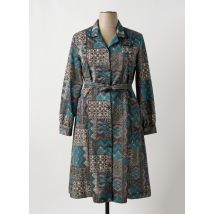 VALMODE - Robe mi-longue vert en polyester - Femme - Taille 48 - Modz