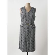VALMODE - Robe mi-longue gris en polyester - Femme - Taille 56 - Modz
