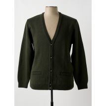 PAUL RHODAMEL - Gilet manches longues vert en acrylique - Homme - Taille M - Modz