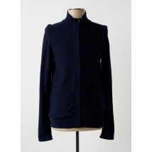 TIBET - Gilet manches longues bleu en coton - Homme - Taille S - Modz