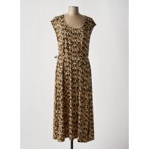 LOSAN - Robe longue vert en polyester - Femme - Taille 40 - Modz