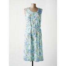 FRANCE RIVOIRE - Robe mi-longue bleu en polyester - Femme - Taille 42 - Modz