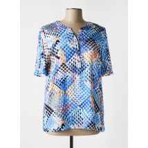 BRANDTEX - Blouse bleu en viscose - Femme - Taille 44 - Modz