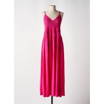 CULTURE SUD - Robe longue rose en viscose - Femme - Taille TU - Modz