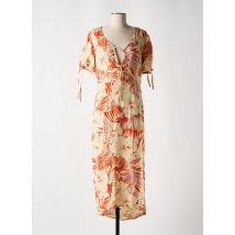 LPB - Robe longue orange en viscose - Femme - Taille 38 - Modz