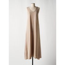 DON ALGODON - Robe longue beige en polyester - Femme - Taille 36 - Modz