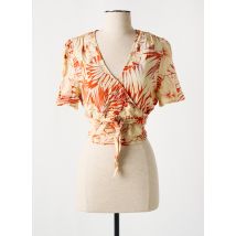 LES P'TITES BOMBES - Chemisier orange en viscose - Femme - Taille 40 - Modz