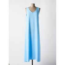 DON ALGODON - Robe longue bleu en polyester - Femme - Taille 42 - Modz