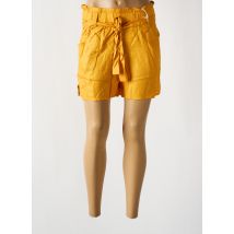 LOSAN - Short jaune en viscose - Femme - Taille 38 - Modz