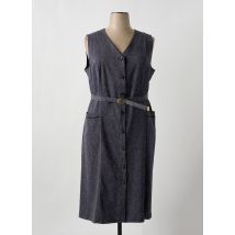VALMODE - Robe mi-longue gris en polyester - Femme - Taille 48 - Modz