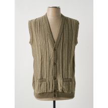 PAUL RHODAMEL - Gilet sans manche vert en coton - Homme - Taille M - Modz