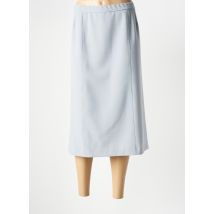 GEVANA - Jupe mi-longue bleu en polyester - Femme - Taille 50 - Modz