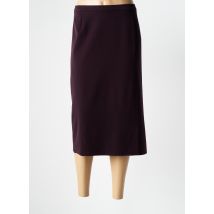 GUY DUBOUIS - Jupe mi-longue rouge en polyester - Femme - Taille 54 - Modz