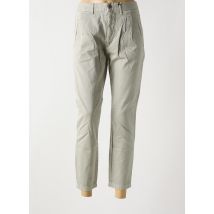 CLOSED - Pantalon chino gris en coton - Femme - Taille 38 - Modz